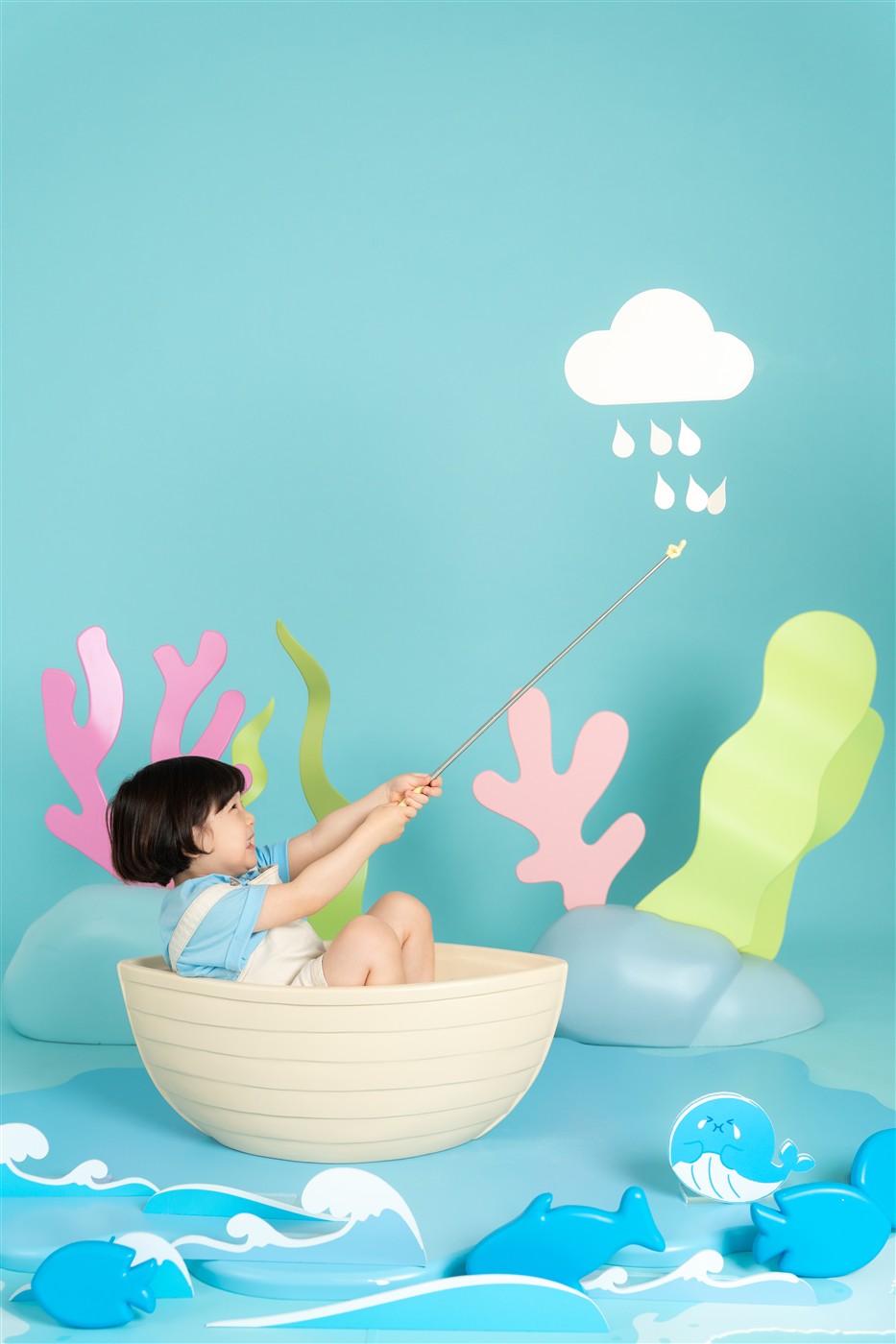 오때요 스튜디오 울음바다 촬영 사진