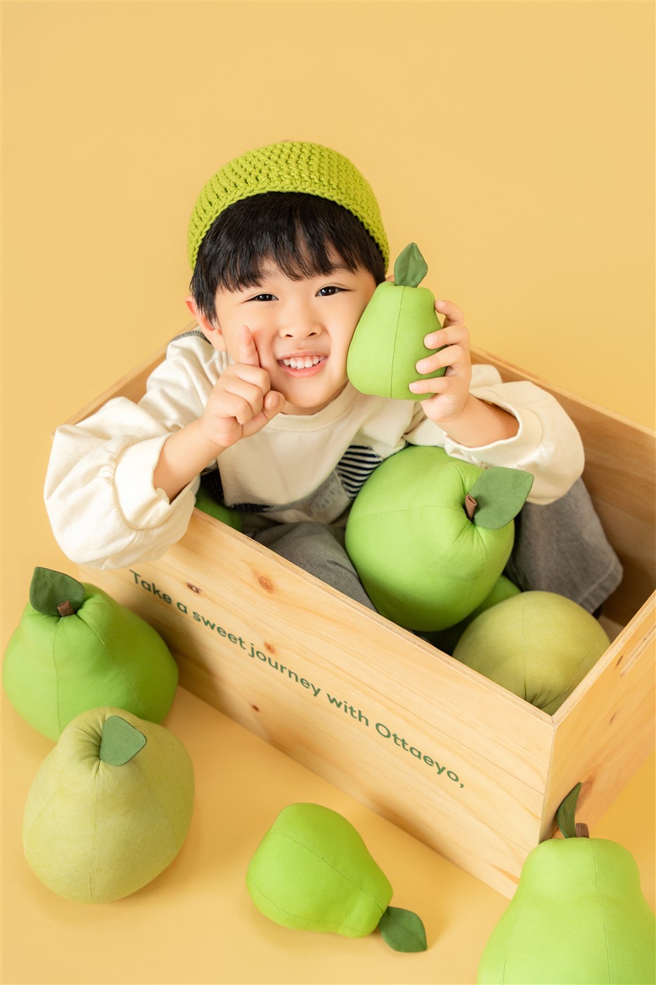 오때요 스튜디오 프루츠가든 촬영 사진